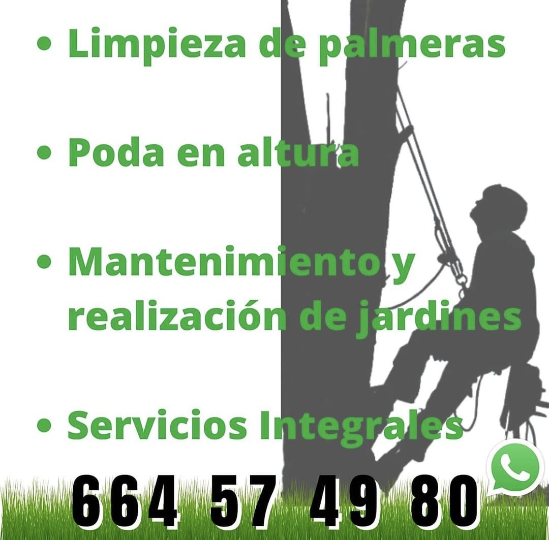 servicios de jardinería